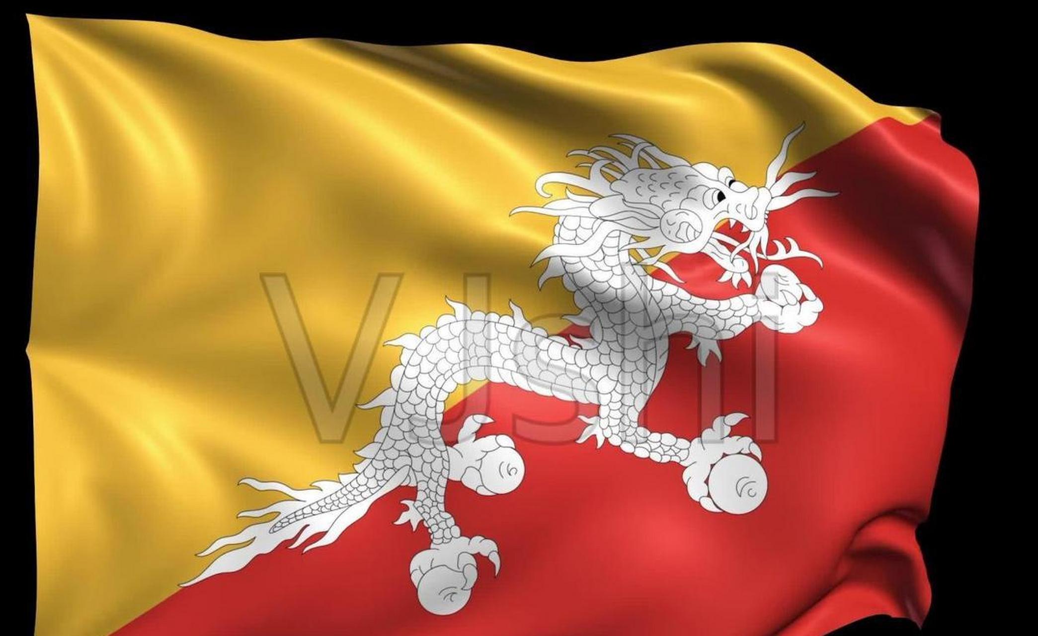 关于不丹国旗,一定要说是,不丹国旗确实是中国龙?,但是和蕃属国无关.
