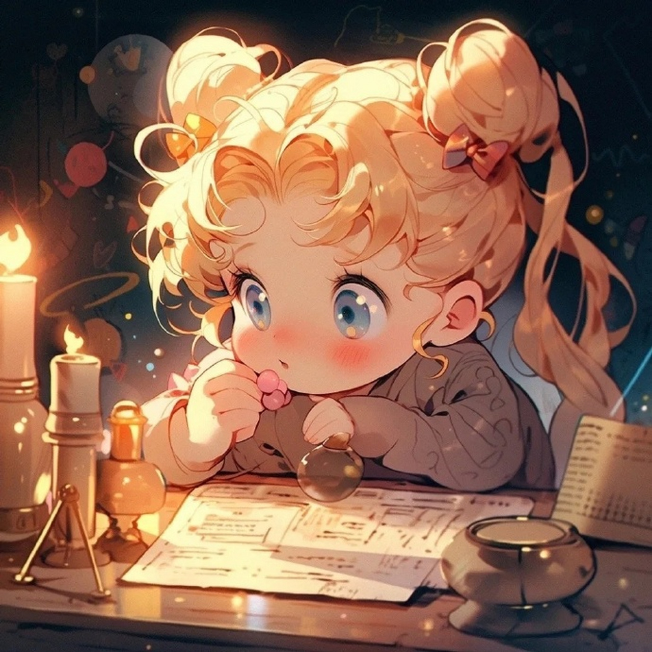 学霸美少女战士上线头像 676767