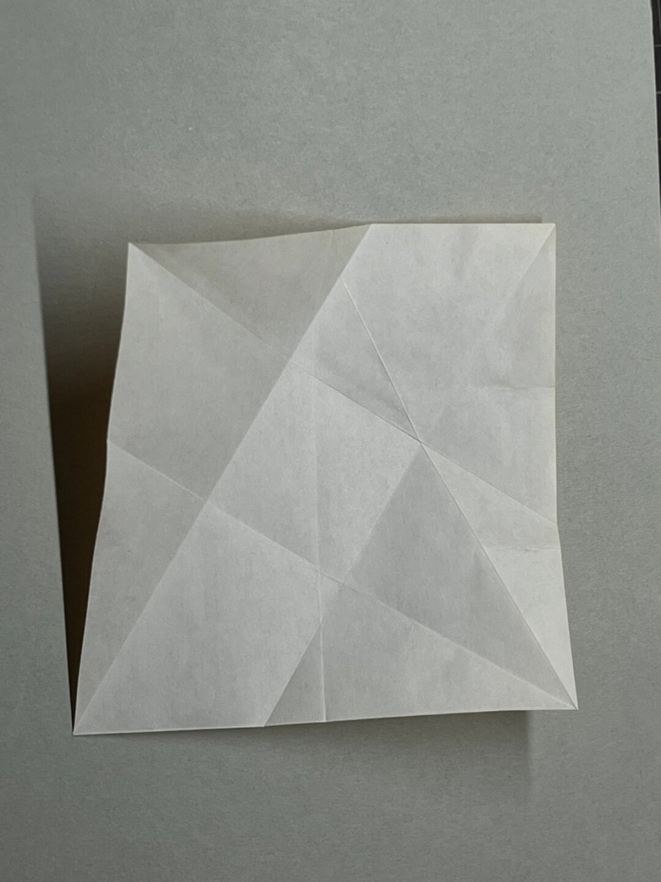 "(附过程)  今日的折纸作品是方块蛋04.