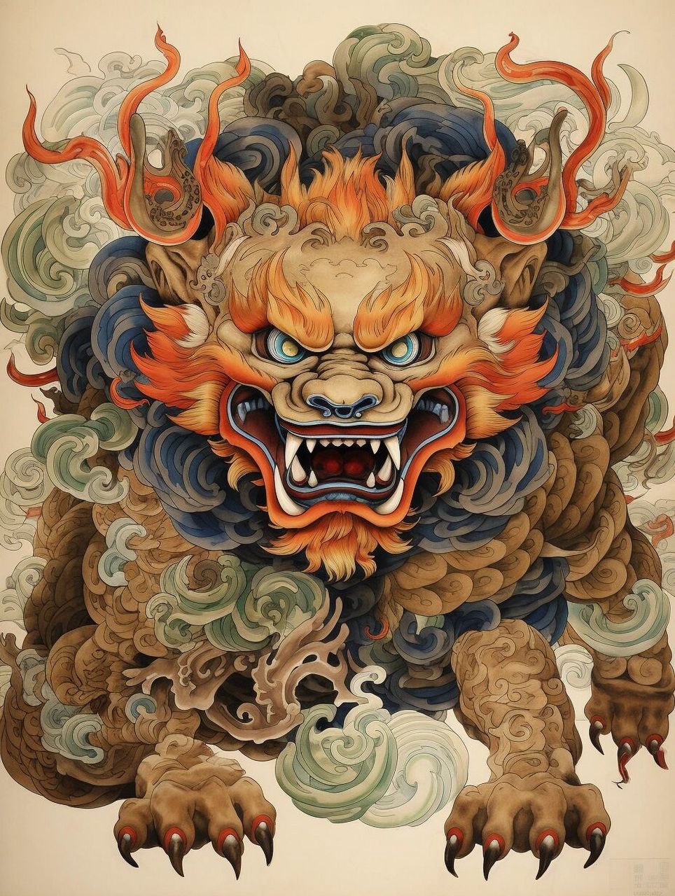 招财进宝神兽  貔貅是中国古书记载和民间神话传说中的一种凶猛的瑞兽