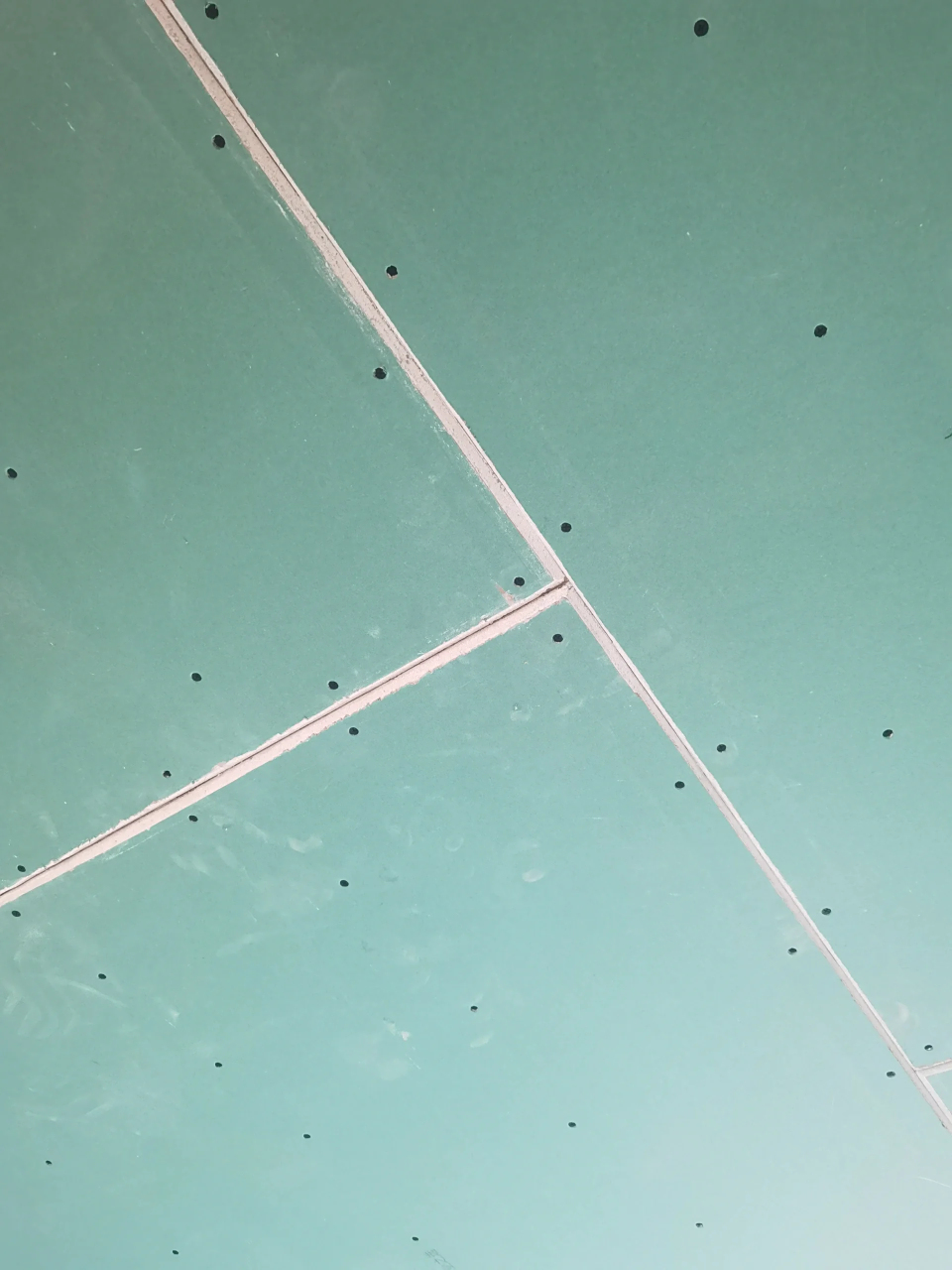 今日工地打卡❗️木工吊顶v字缝工艺  石膏板拼接处的v字缝工艺