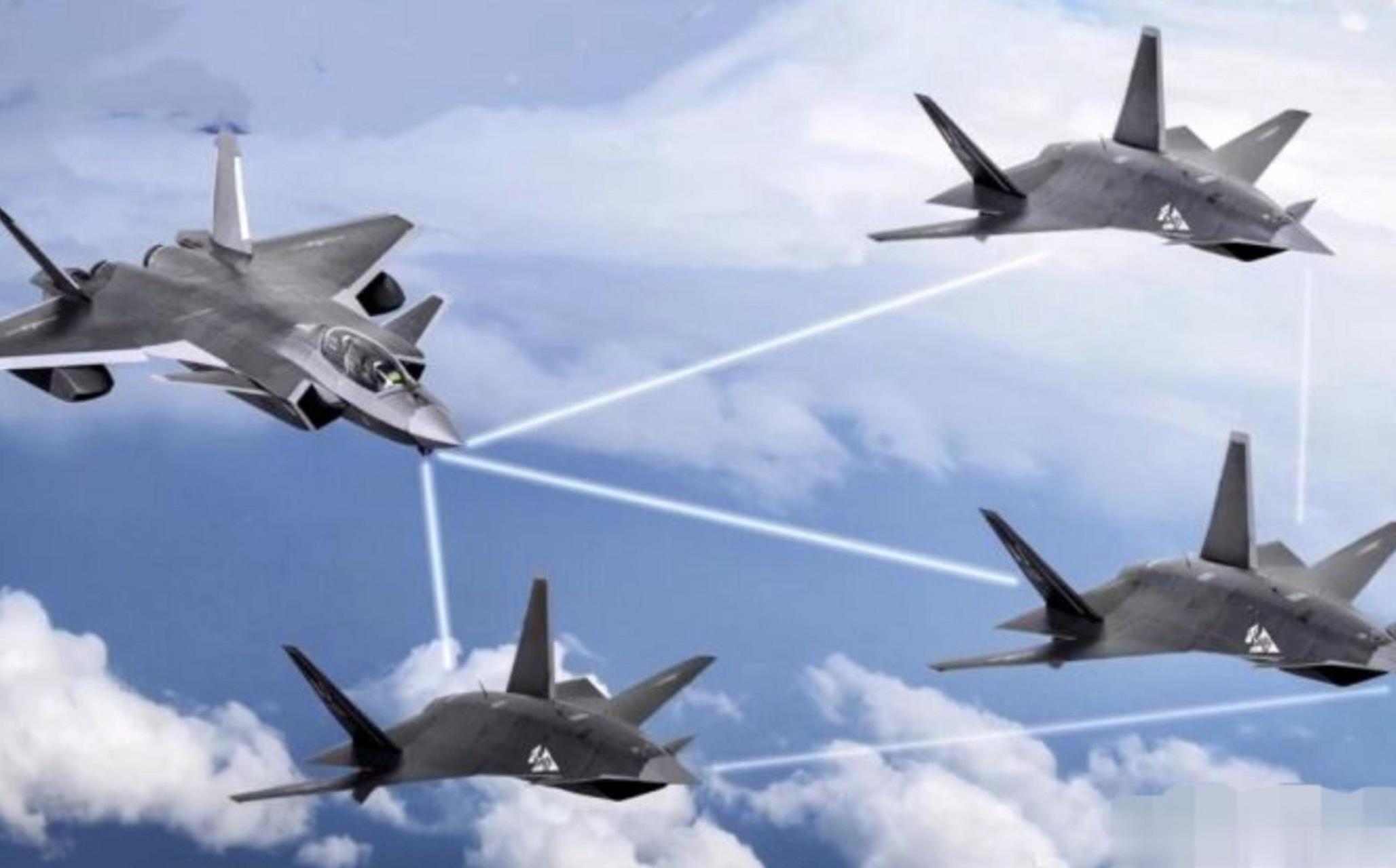 中国吸取俄军教训,一架歼20带四架"忠诚僚机"?