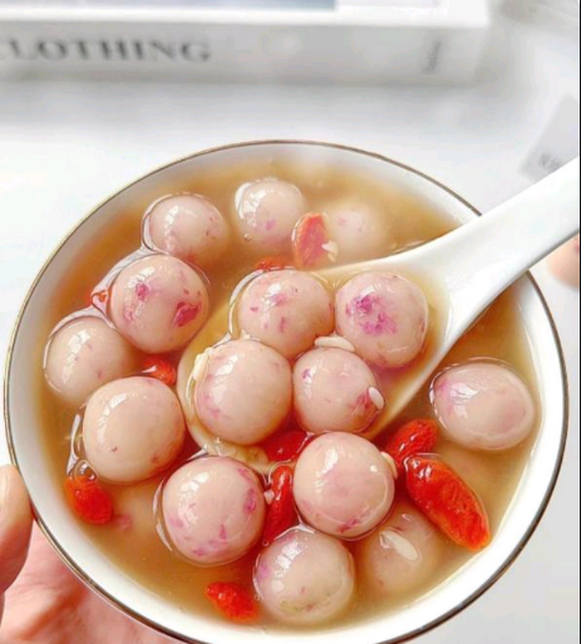 玫瑰汤圆 你吃过吗