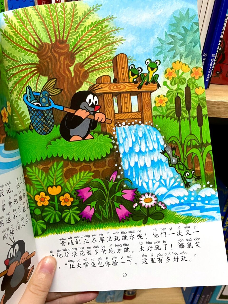 《鼹鼠的故事》我心目中的绘本第1名  我超级喜欢小鼹鼠,非常渴望能够