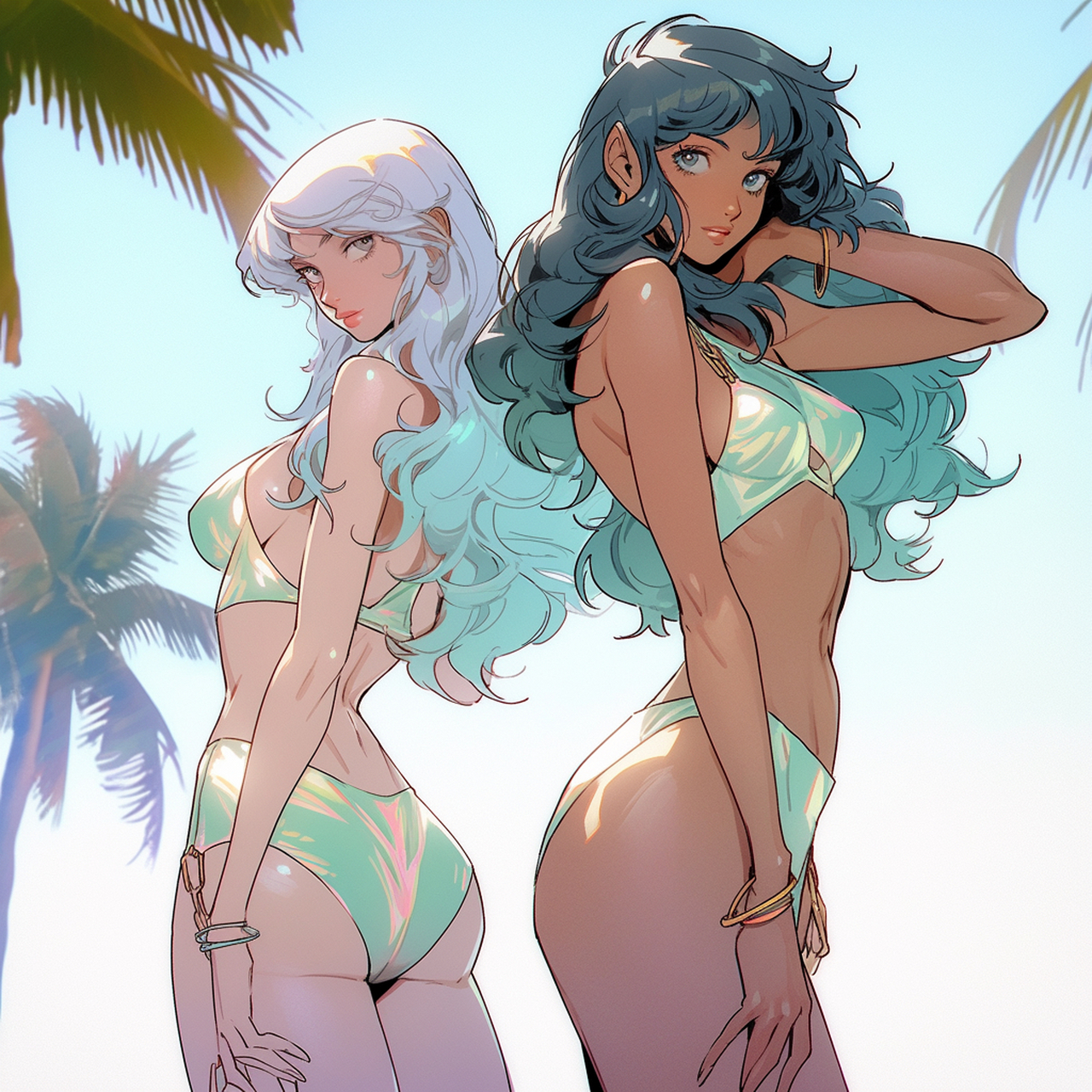 喜欢夏天的原因其实很简单!  #比基尼美女# #性感美女