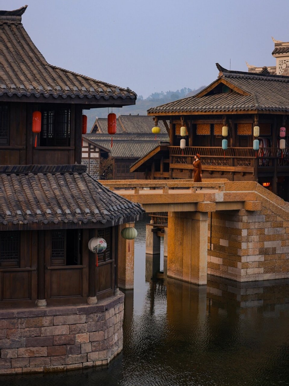 四川江南水乡:青砖黛瓦 小桥流水  月亮田,这个隐藏在宜宾李庄古镇旁