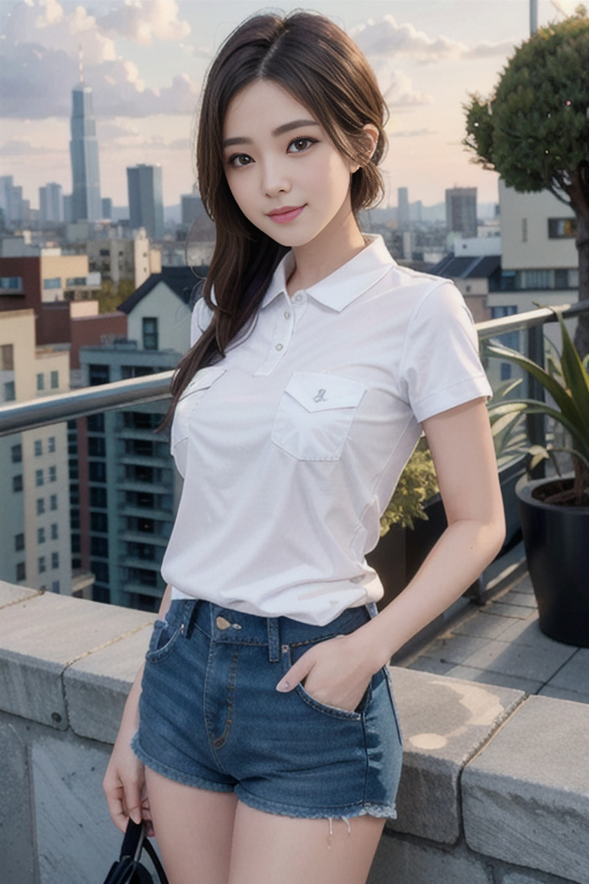 ai美图绘画丨长发飘飘的气质女孩#ai# #ai美女# #ai绘画