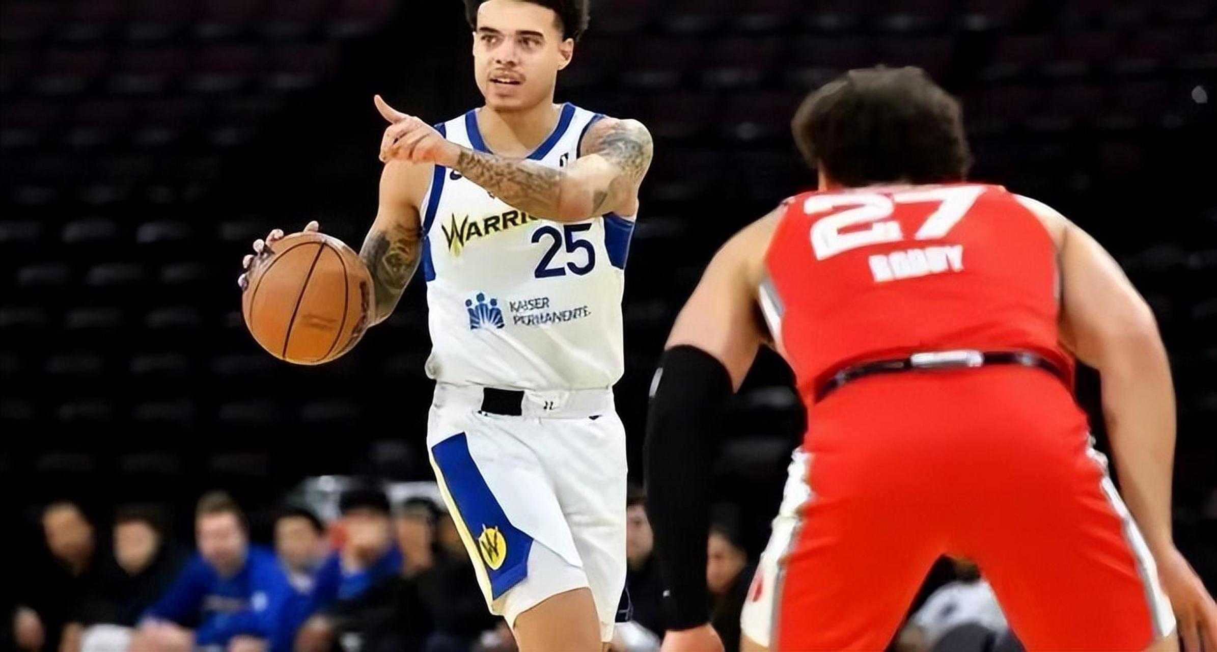 勇士计划用10天合同签下发展联盟附属球队圣克鲁兹勇士队后卫莱斯特