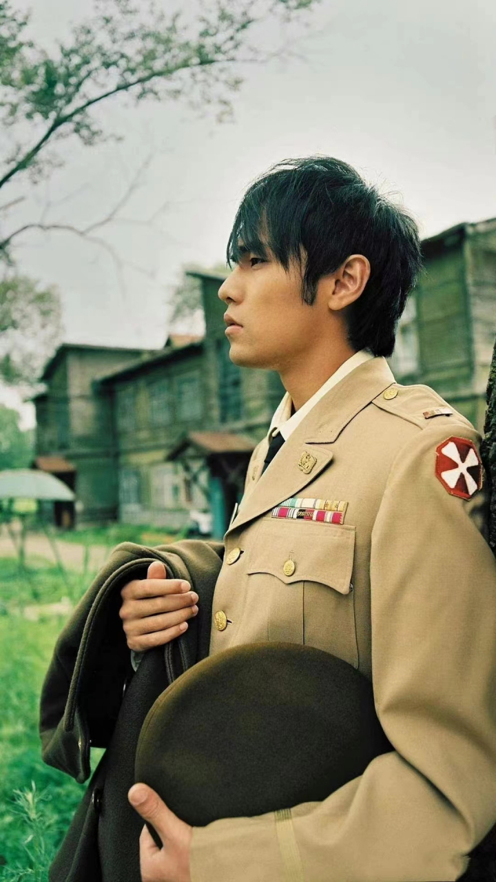 穿军装的杰伦#周杰伦