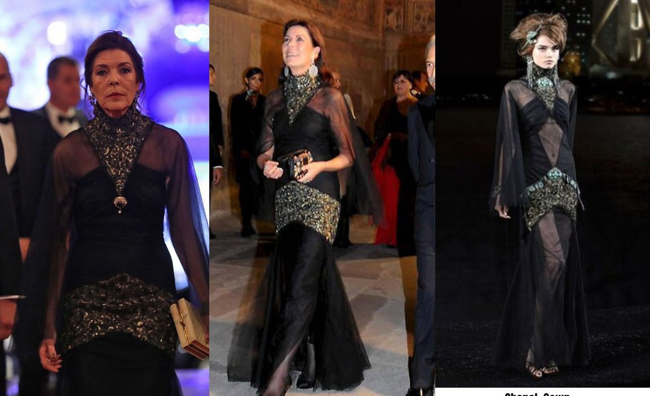 摩纳哥王室的人间富贵花的衣柜们-princess caroline(5)