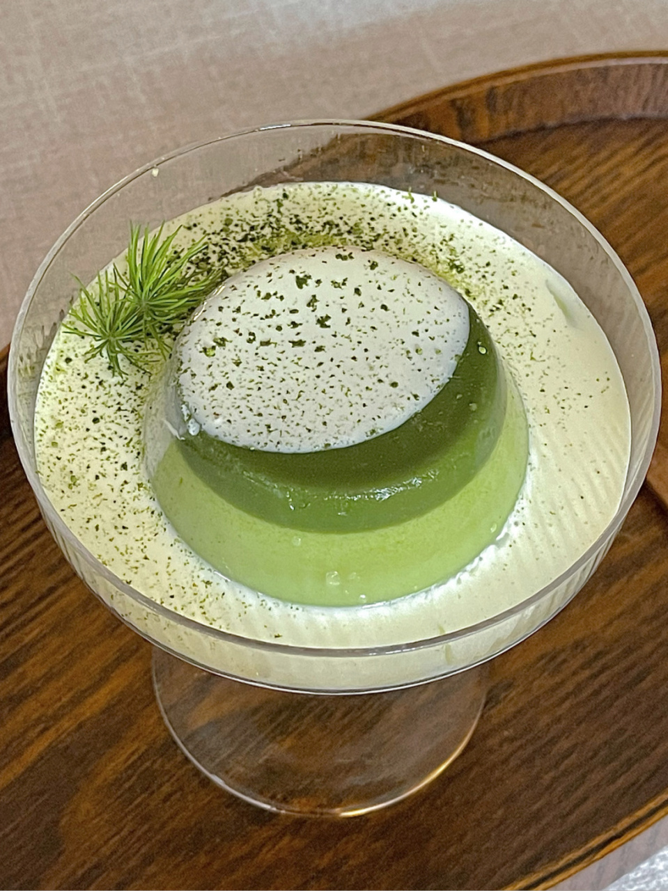大家好呀 今天在家做了期待已久的雪顶抹茶布丁 做法超级简单 不需要