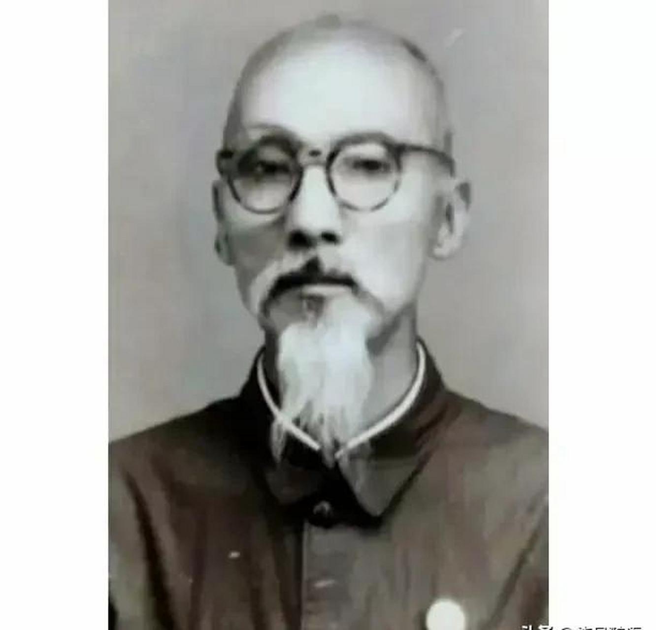 【老照片:冀中行署卫生局局长 段慧轩(1887—1983年,河北深泽县