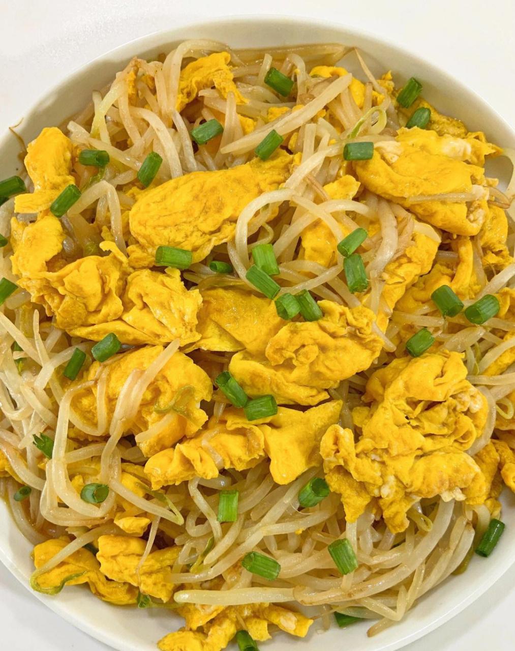 破防了…这真是掉秤神器6015|||今天分享低卡家常的豆芽炒鸡蛋!