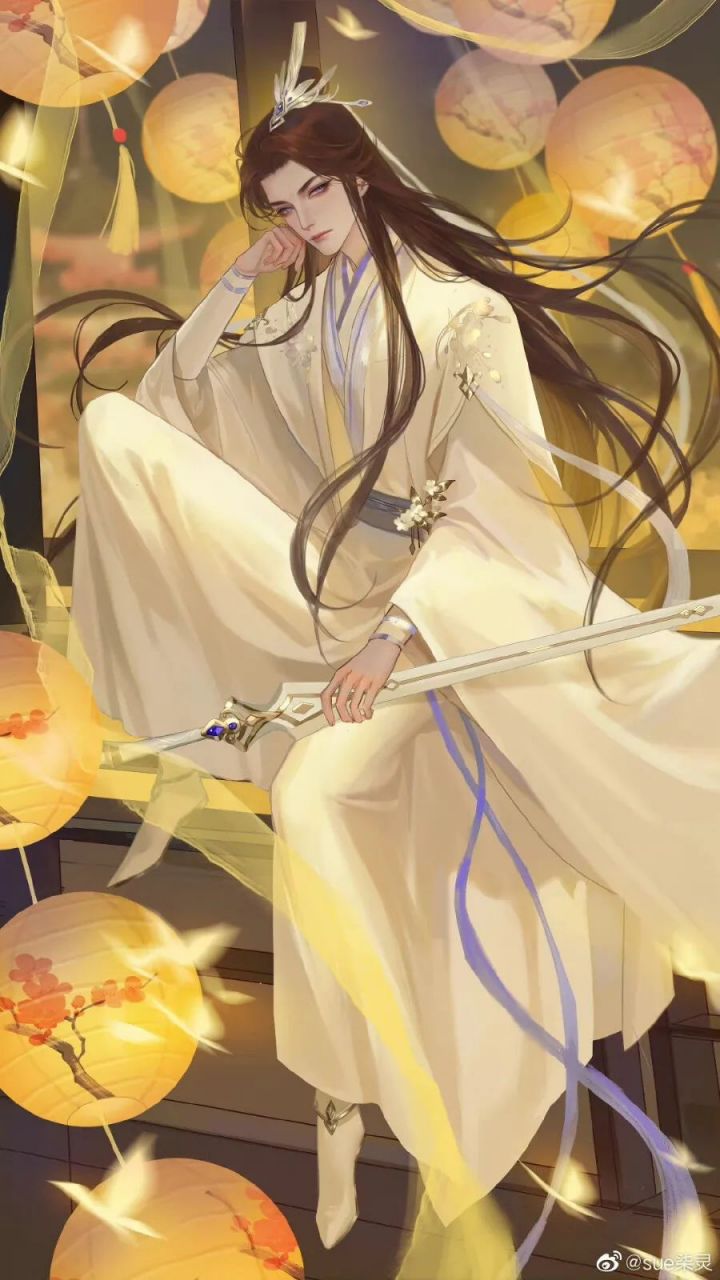 古风插画里的持剑少年,你最喜欢哪一张?