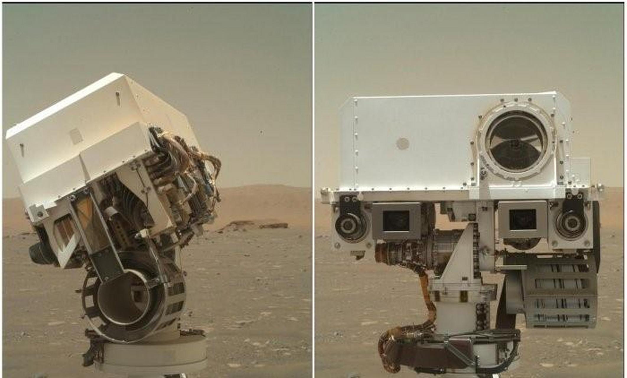 毅力号飞船传回超可爱的自拍照