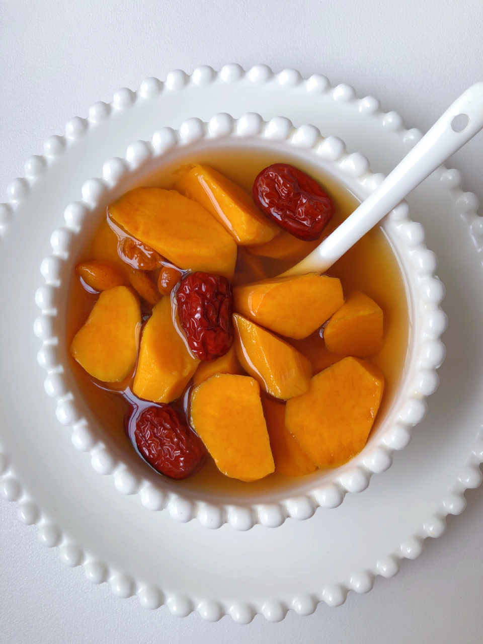 巨巨巨好喝! 糯糯叽叽的红薯,配上甜汤,口感棒极了9393