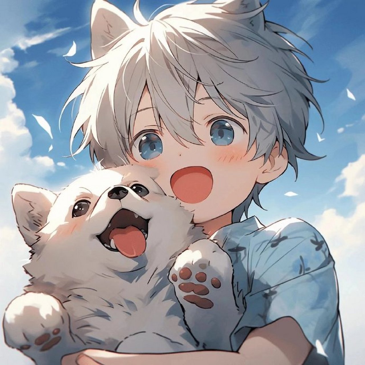 抱狗狗版可爱头像|男 676767