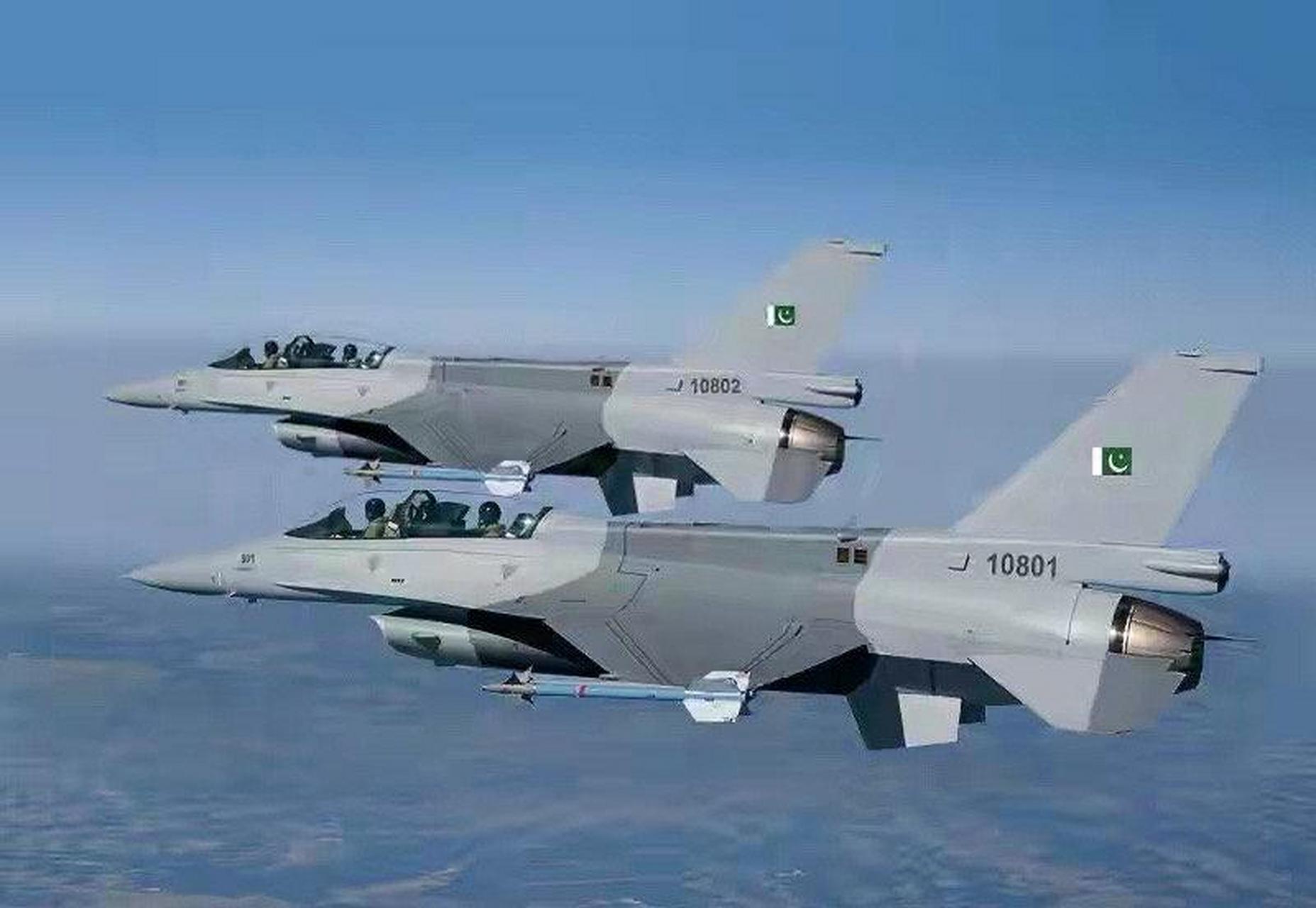 终于找到巴基斯坦空军装备的f