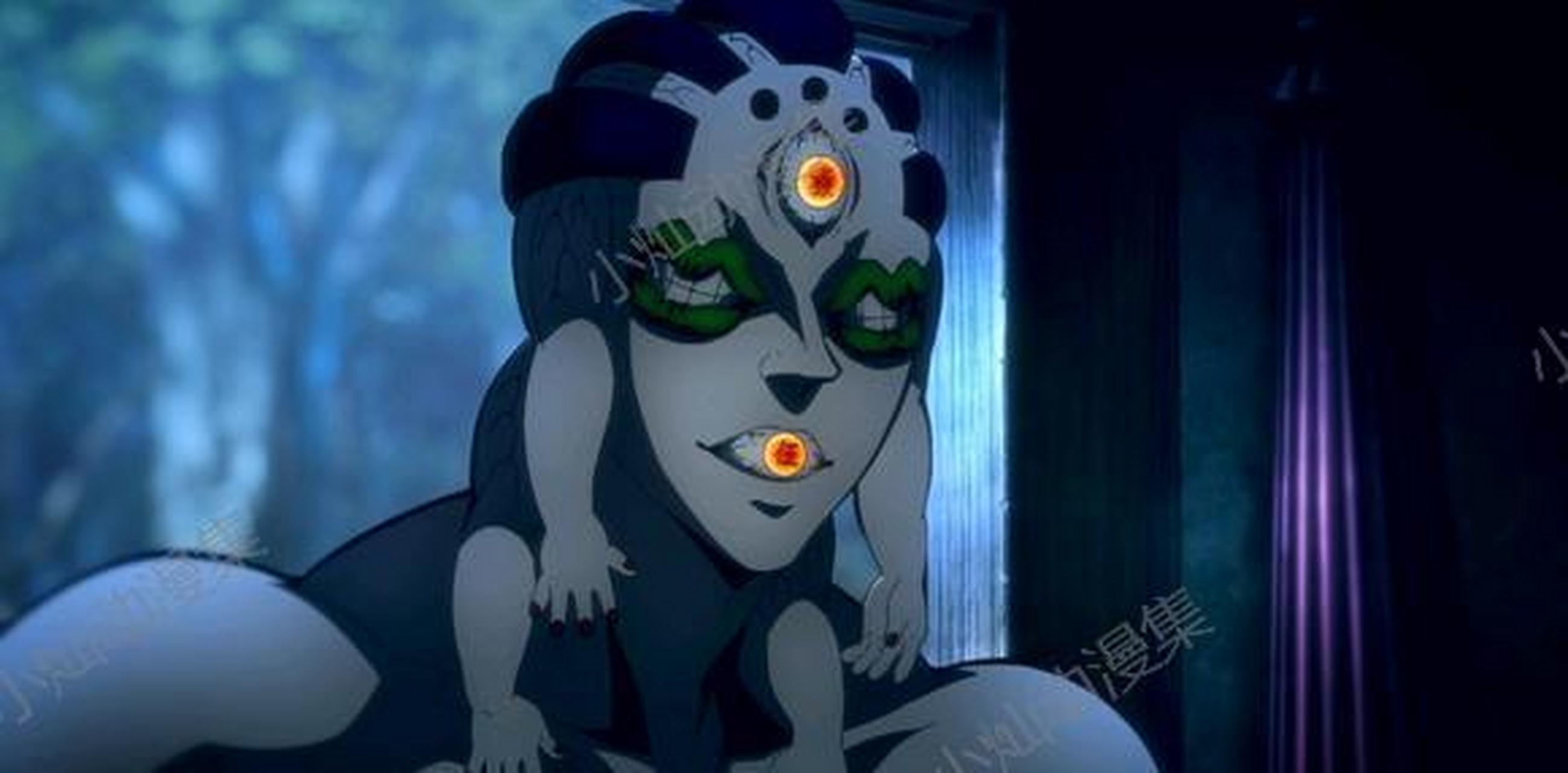 鬼灭之刃:你们觉得上弦之伍玉壶可爱还是丑?