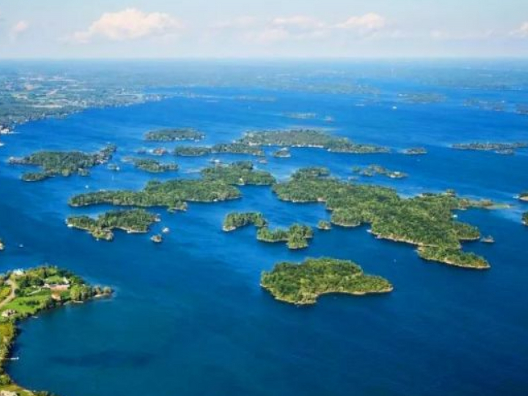 全球最浪漫的地方 加拿大千岛群岛 千岛湖又名千岛群岛,位于美国和加