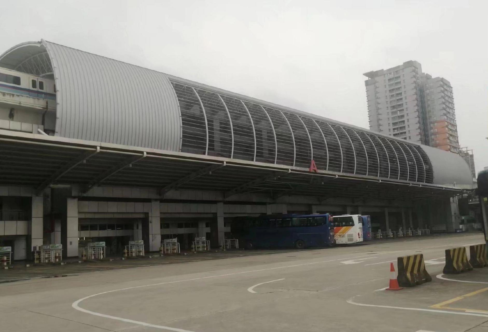 今昔的滘口客运站 滘口客运站是发往广西和粤西地区