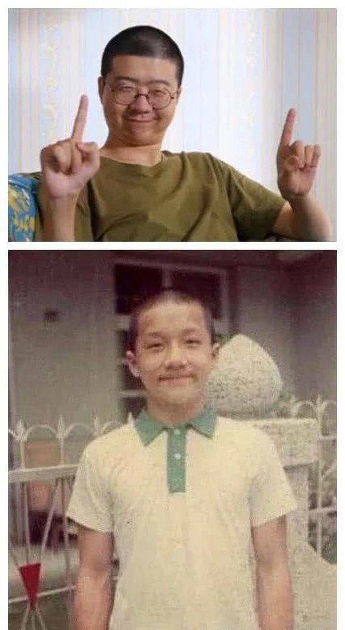 李诞竟然撞脸成龙大哥小时候.