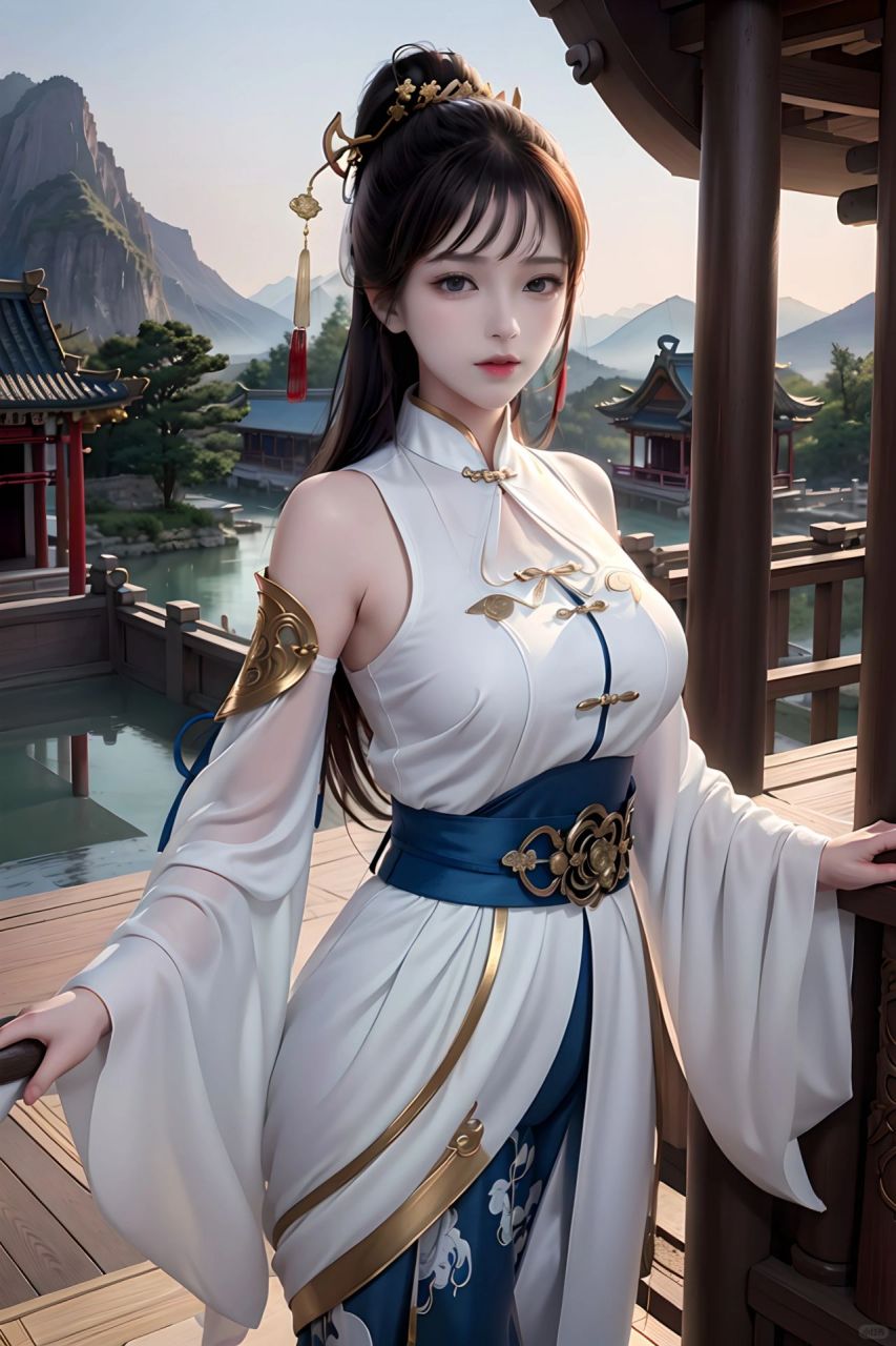 ai绘画 王者荣耀 上官婉儿1-9 壁纸分享