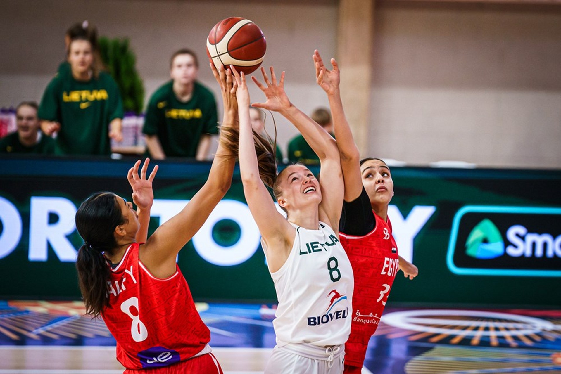 u19女篮世界杯-立陶宛女篮轻取埃及女篮晋级8强  北京时间7月19日