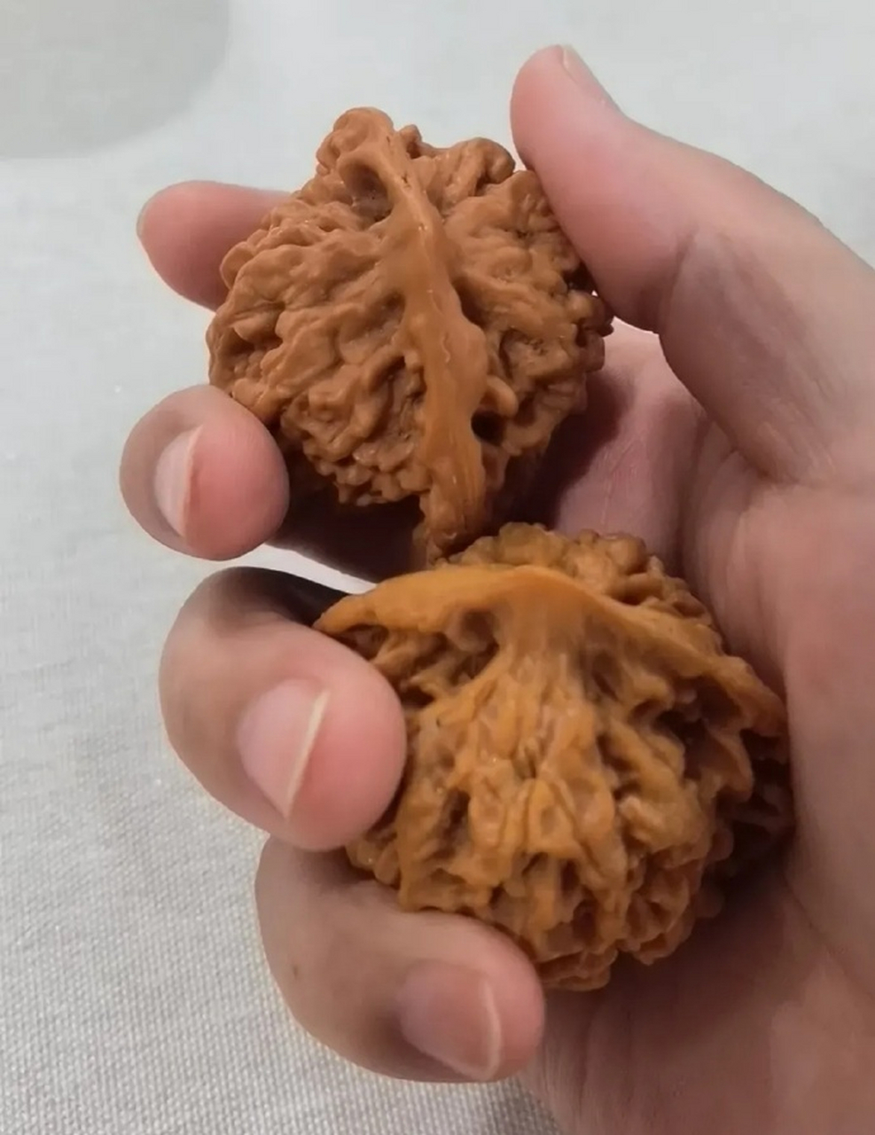 买来的手盘核桃,盘几年原来是假的. 676767