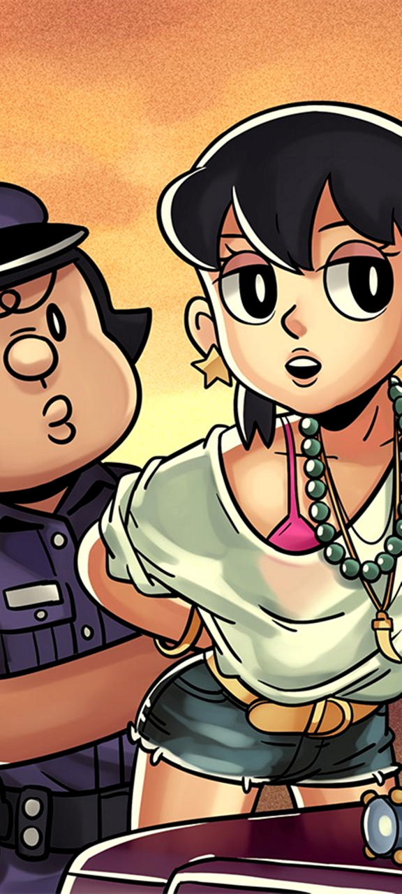 【每日壁纸】漫游系列:gta 5(哆啦a梦魔改版).