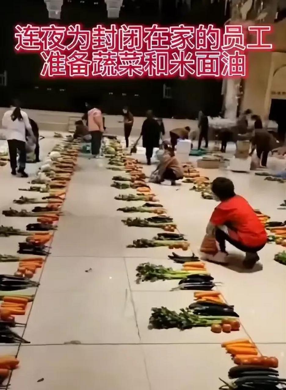 領動計劃# 這地上成堆兒擺放的蔬菜,是德雲社紅事會,在為被封在家裡