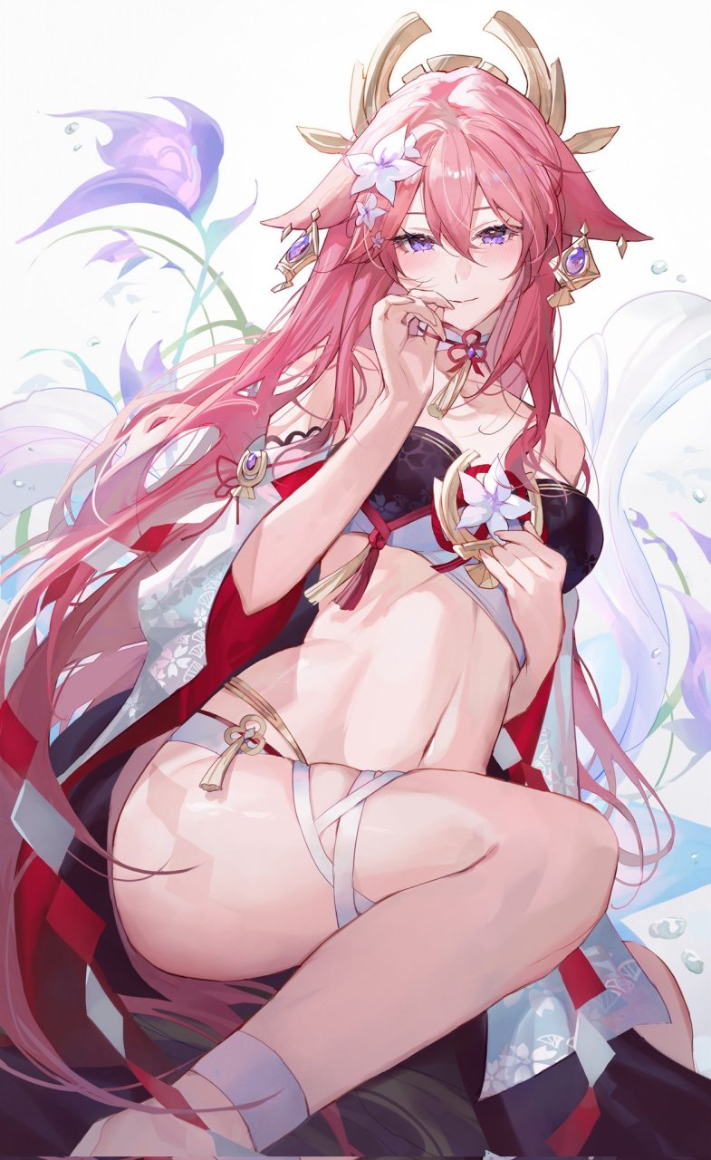 八重神子 画师:qiandai以宇