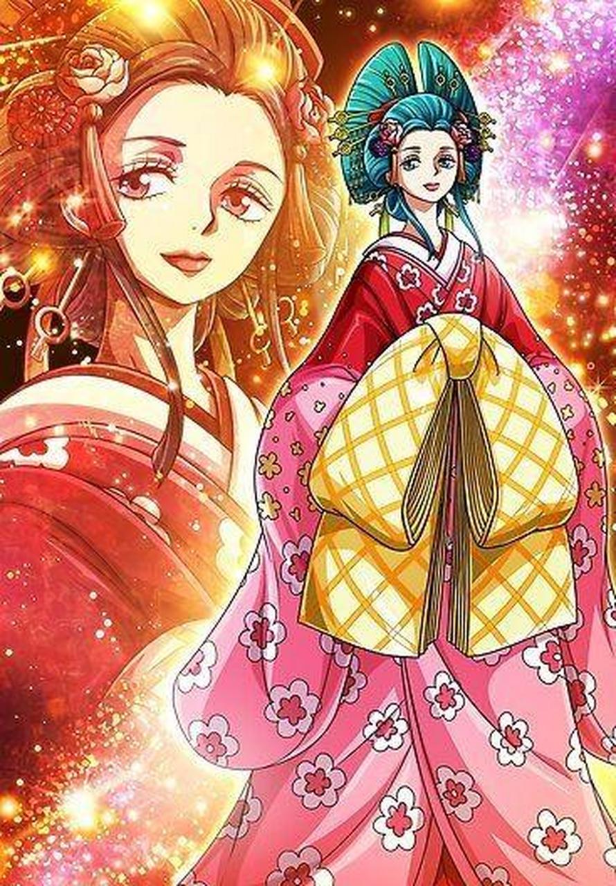 gif创作人# #海贼王# 作为和之国的花魁,小紫真的是绝世美女吗?