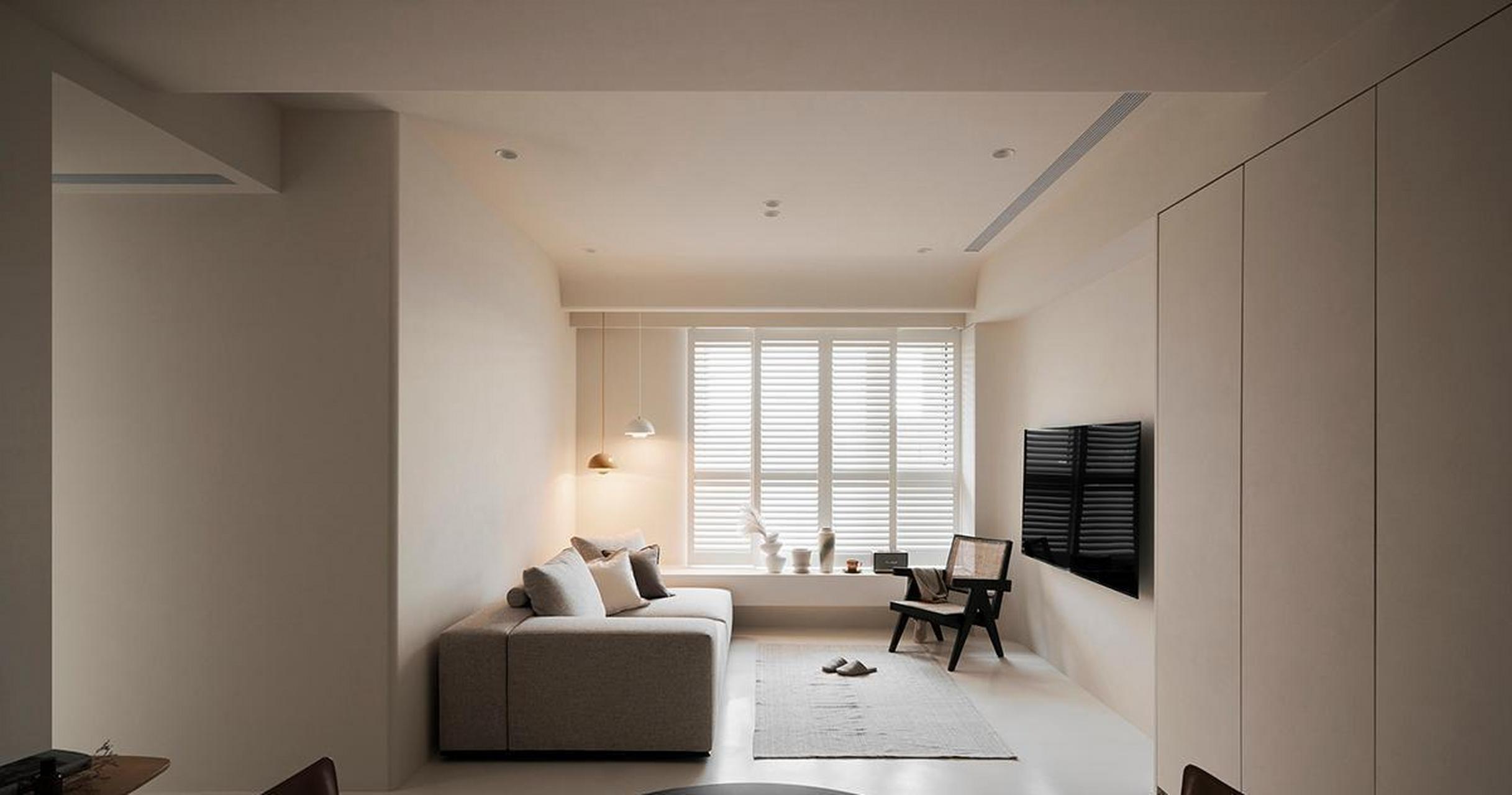 给大家分享一个盐系风格的装修案例.