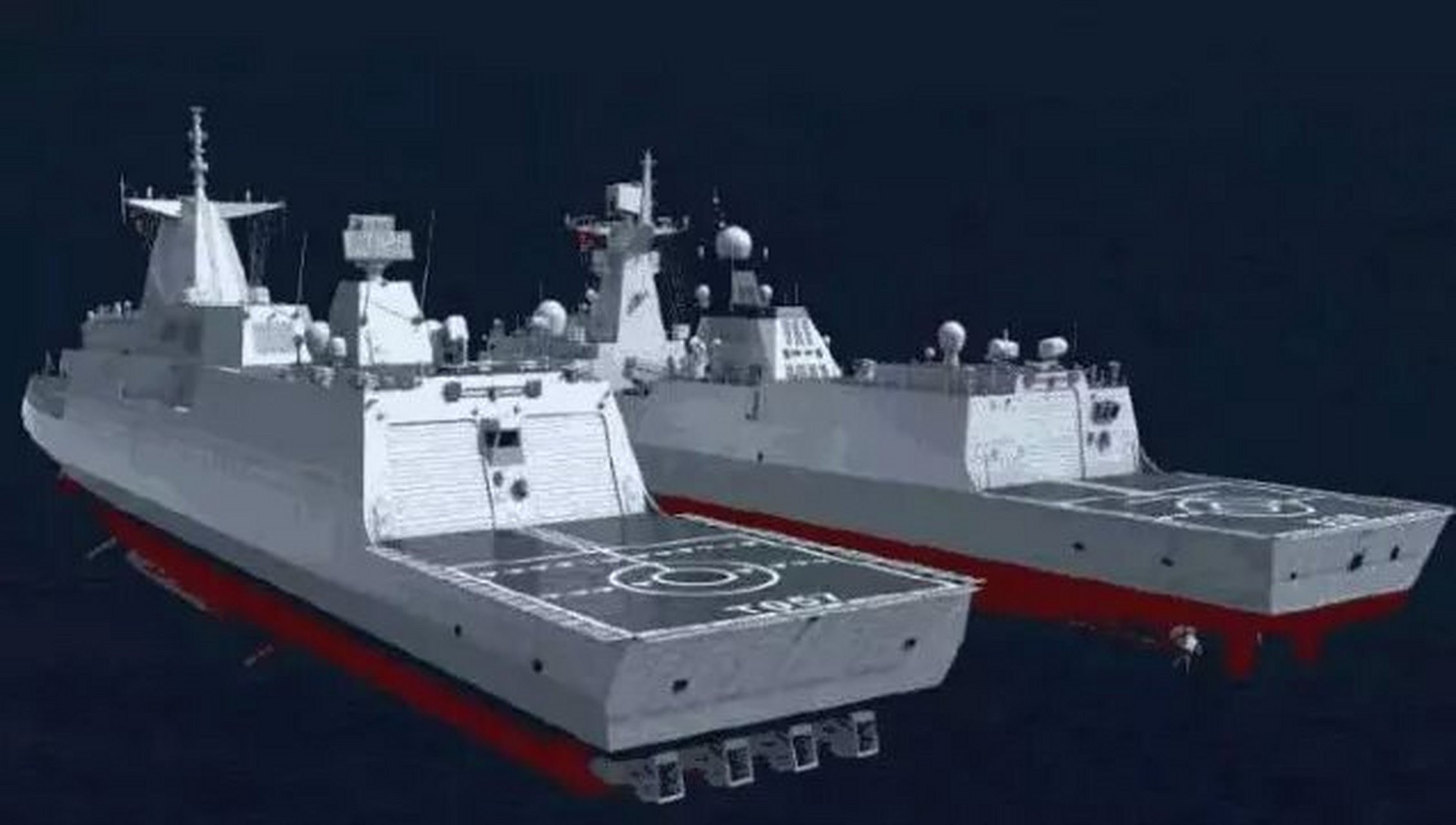 综合各方面消息,中国海军新型057护卫舰首舰可能已经进入组装阶段