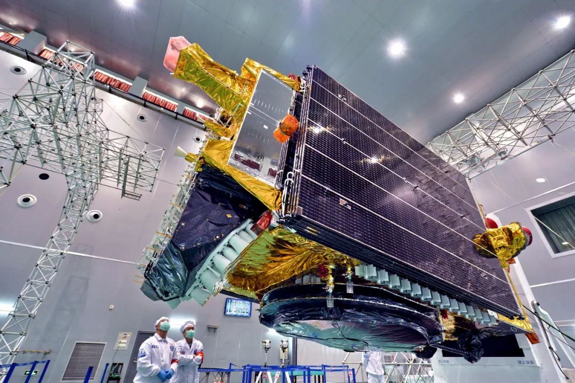 "深圳星"亚太6d卫星,50gbps!我国通信容量最大卫星升空!