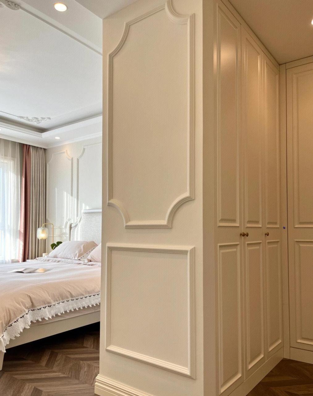 大家问的主卧步入式衣帽间来啦 [照相机] 附解析 之前分享卧室很多小