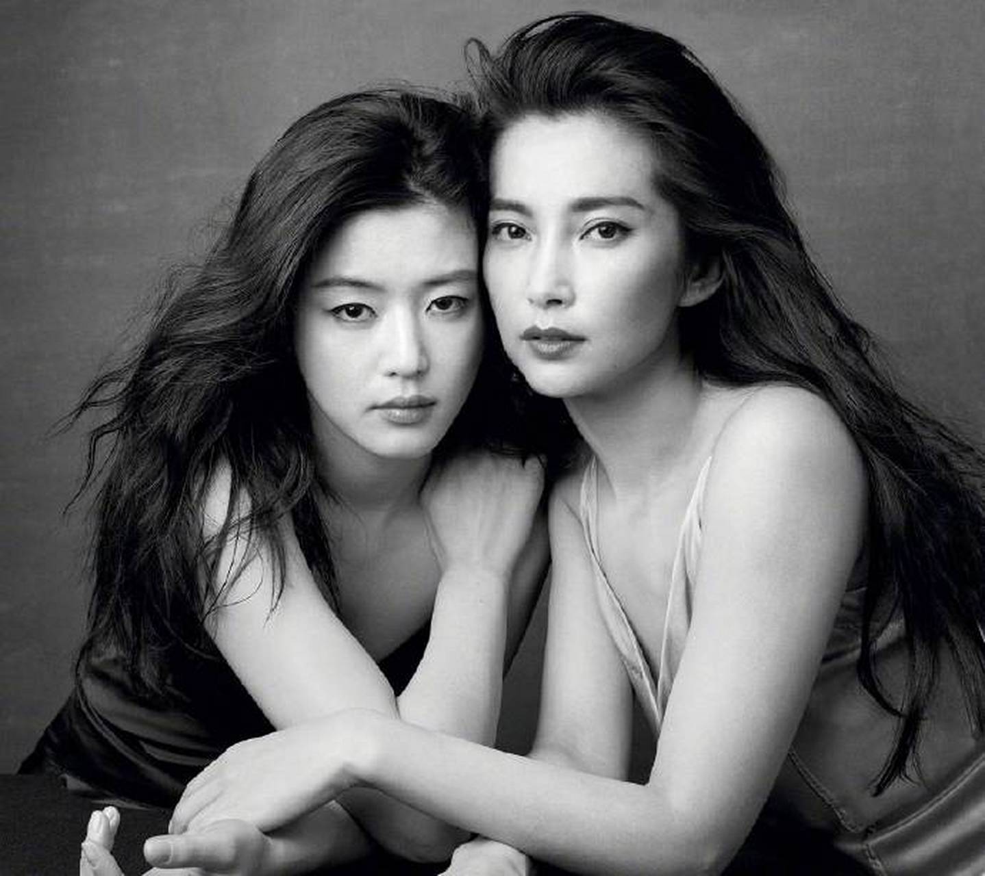 2011年,《vogue us》李冰冰&全智贤