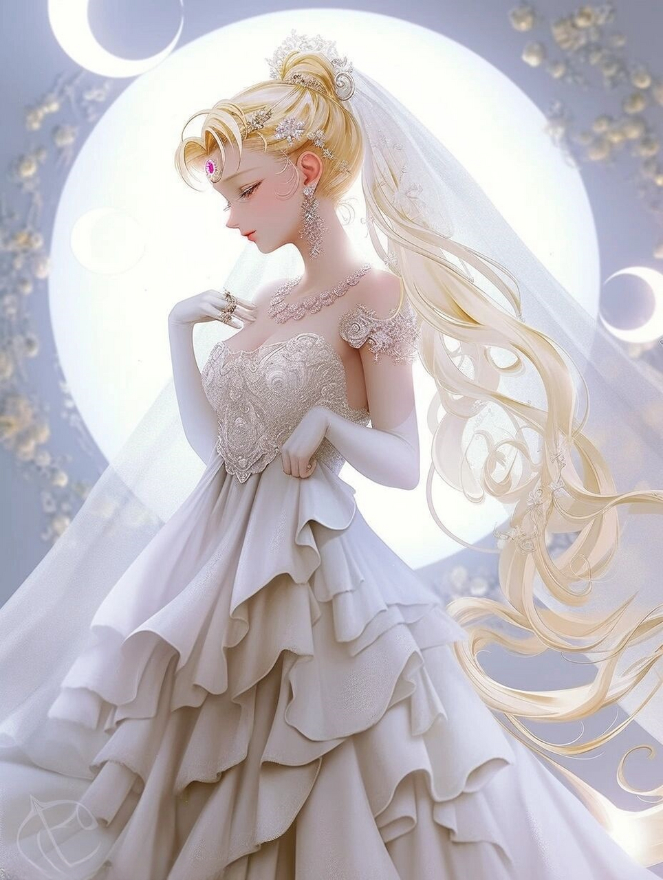 美少女战士高定婚纱:梦幻与现实的完美结合!