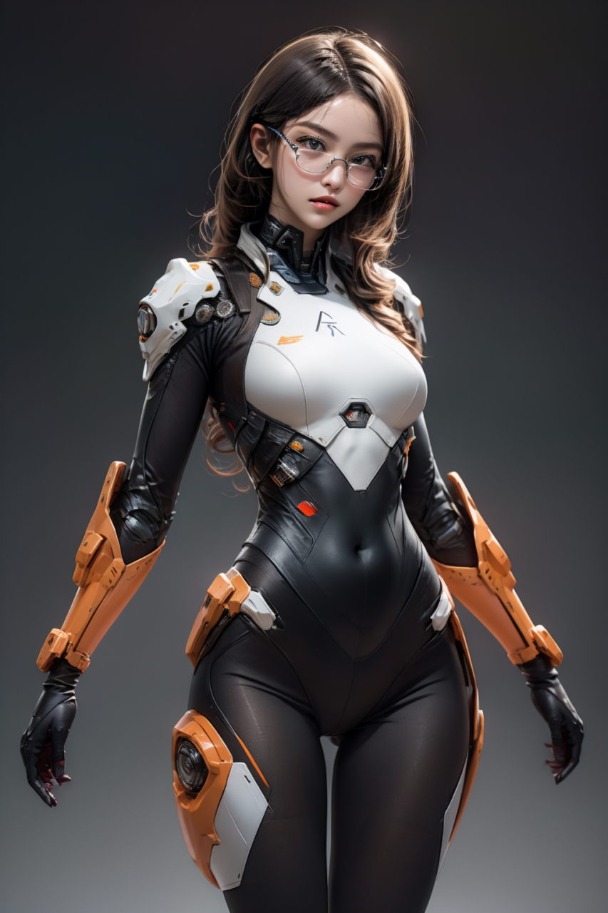 科幻,战斗服,长发美女