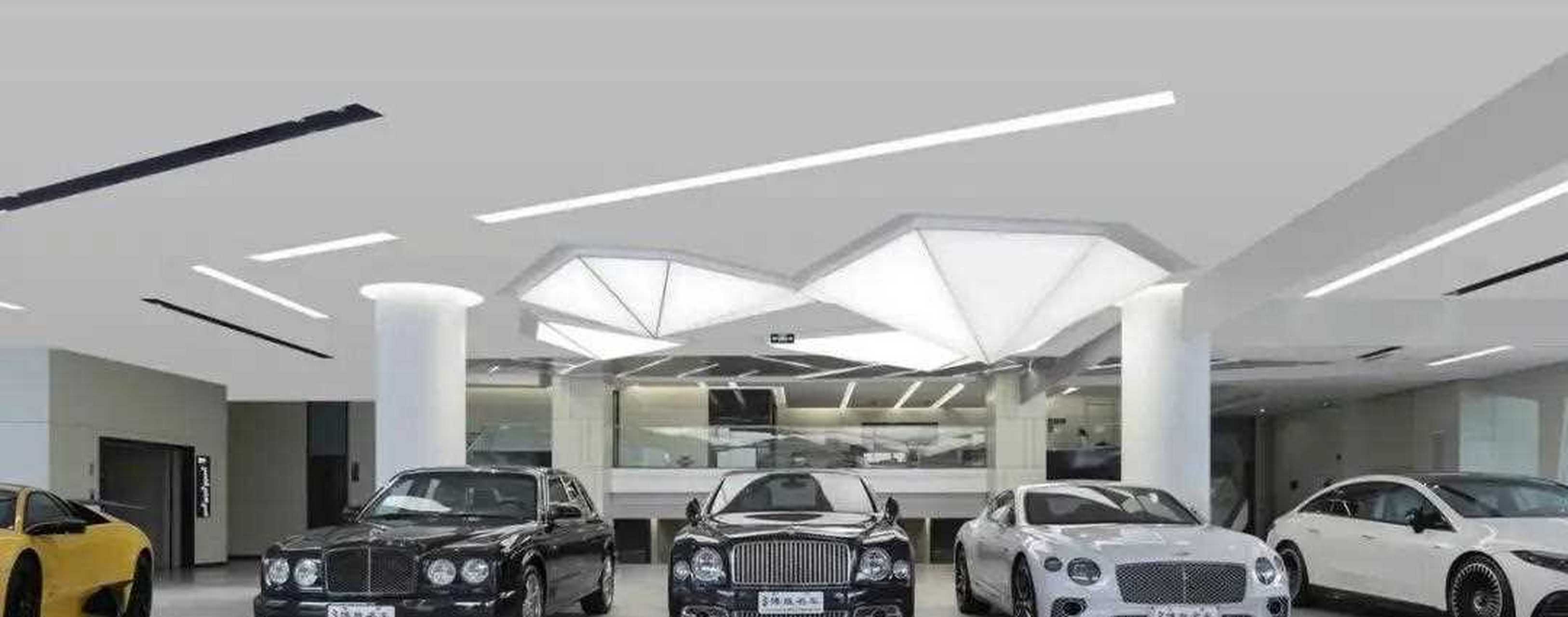 重庆博胜名车广场 位于重庆市渝北绿地保税港区,近年来博胜第二个车