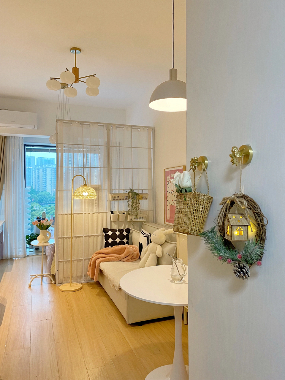 92我家是套内25平的公寓,长9.2米,宽2.