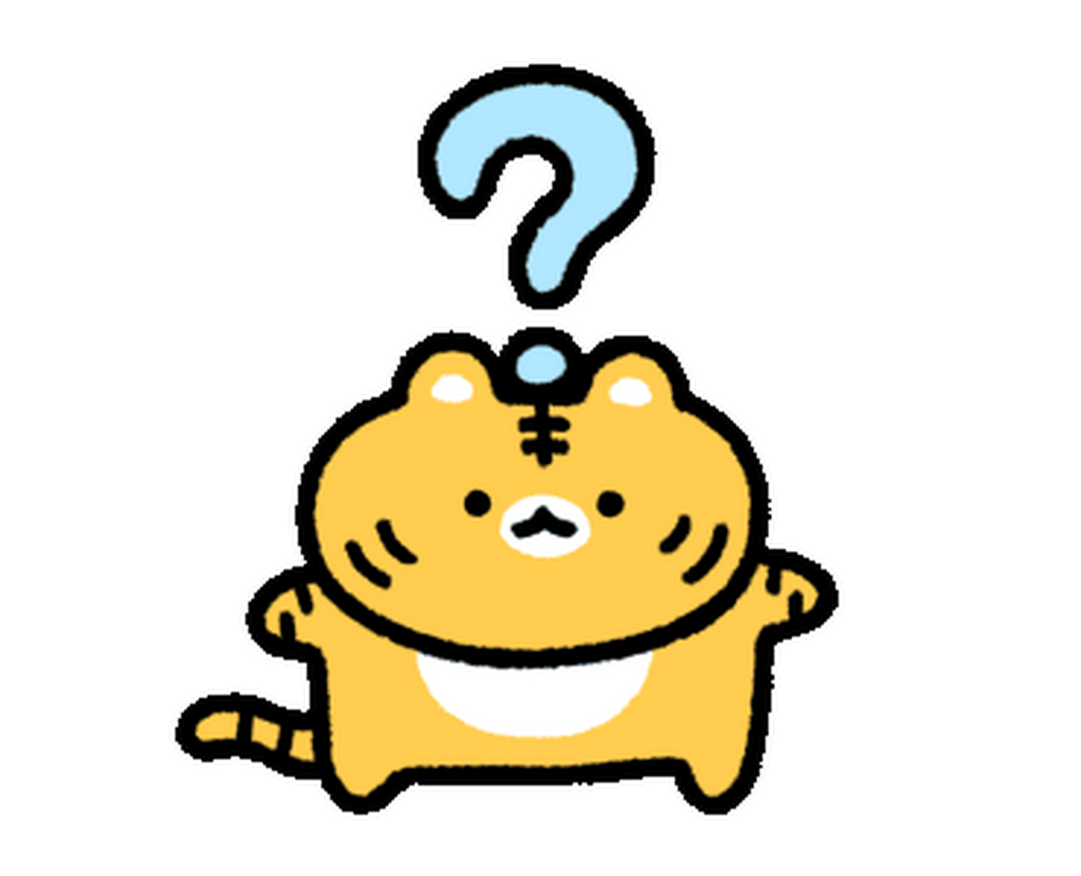 可爱小老虎表情包