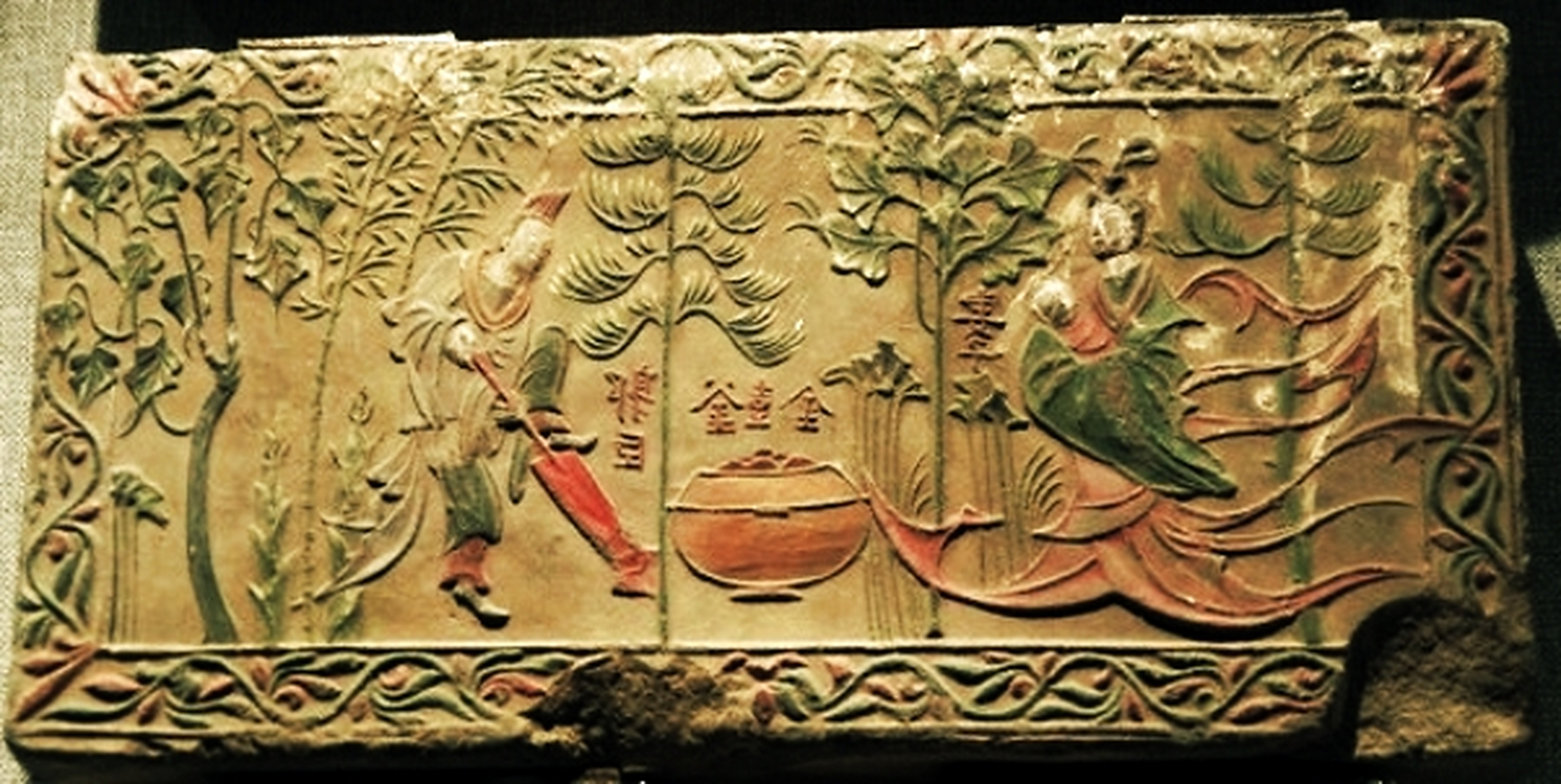 文物# 这是河南博物院收藏的一组南朝画像砖.