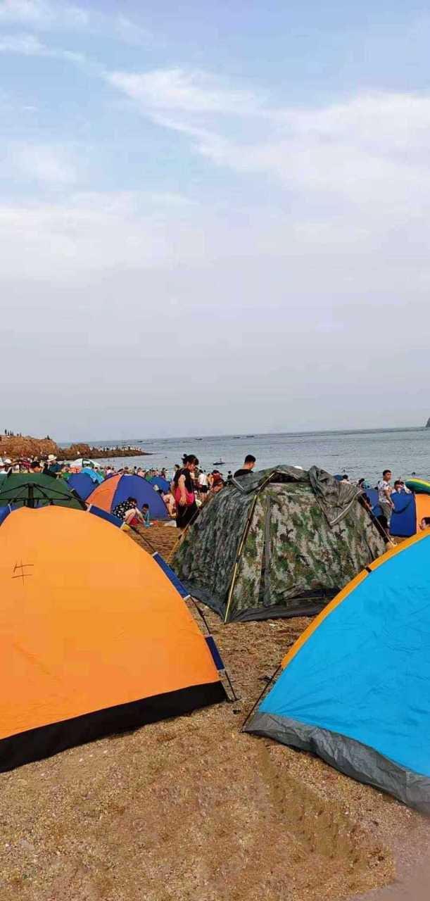 大连付家庄海水浴场图片