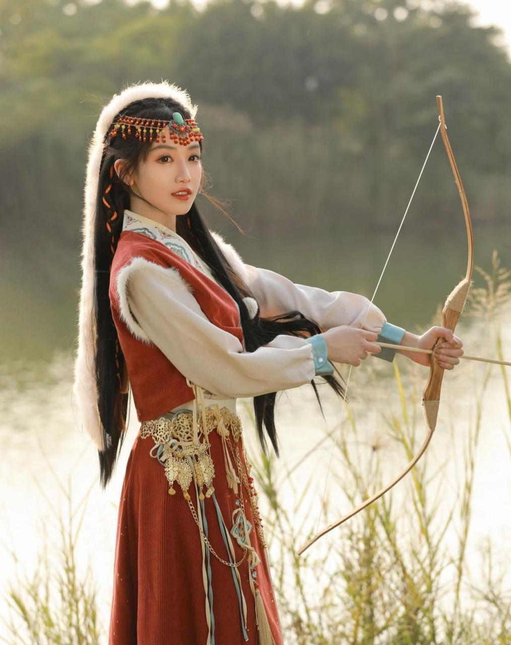 青涩佳人,蒙古少女写真