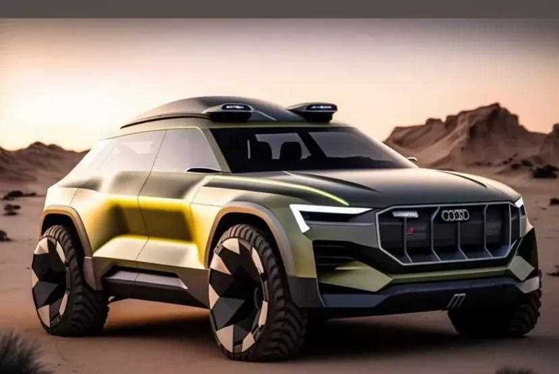 奥迪电动越野来袭,我给奥迪设计的硬派越野车,大家喜欢哪一款呢?