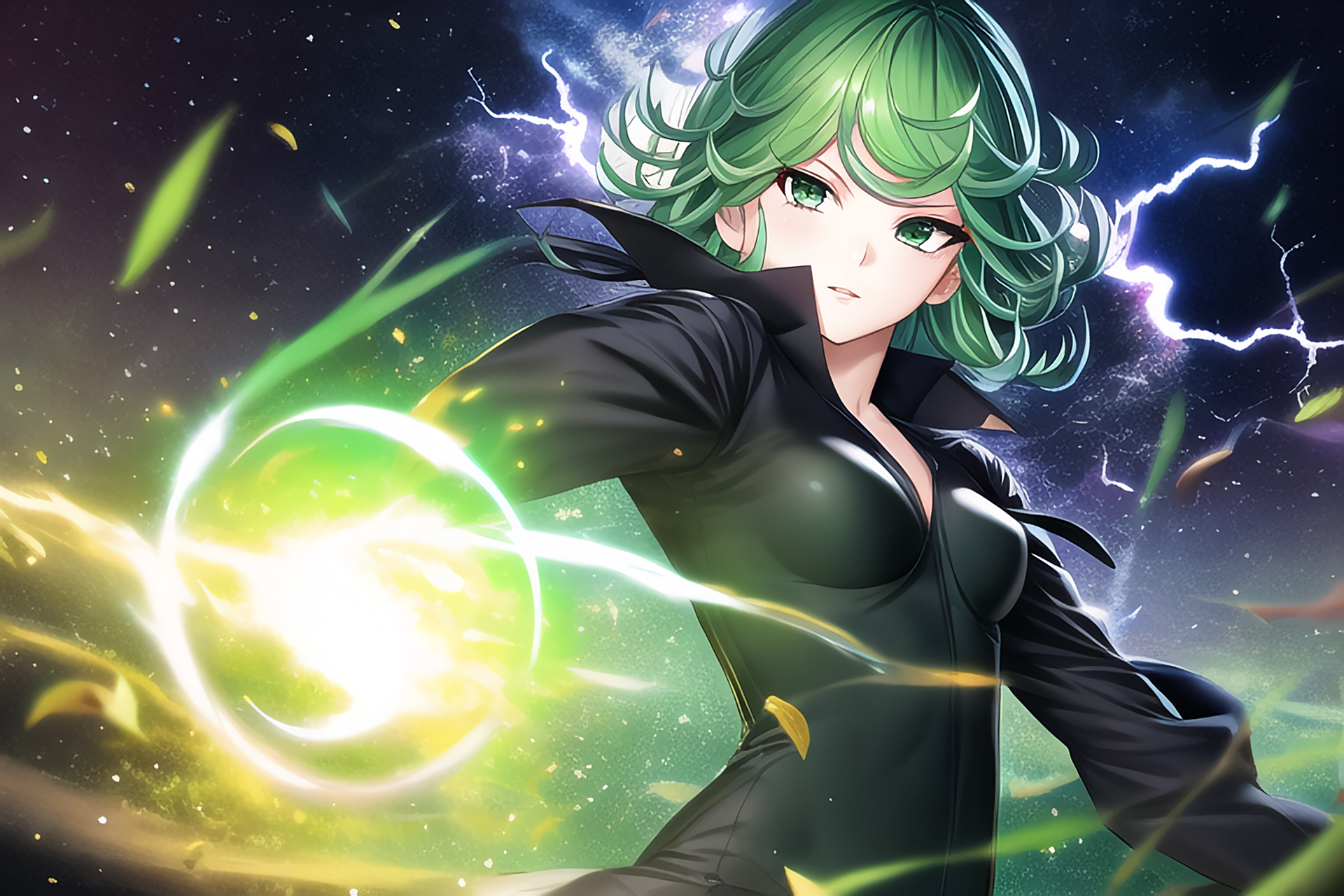 好飒的龙卷[打call][打call][打call] #一拳超人龙卷