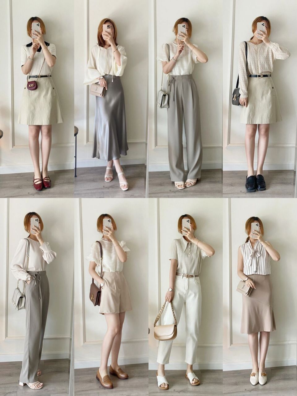 整个夏季穿搭够用一整个夏天啦  夏季穿搭指南,一共有96套look!