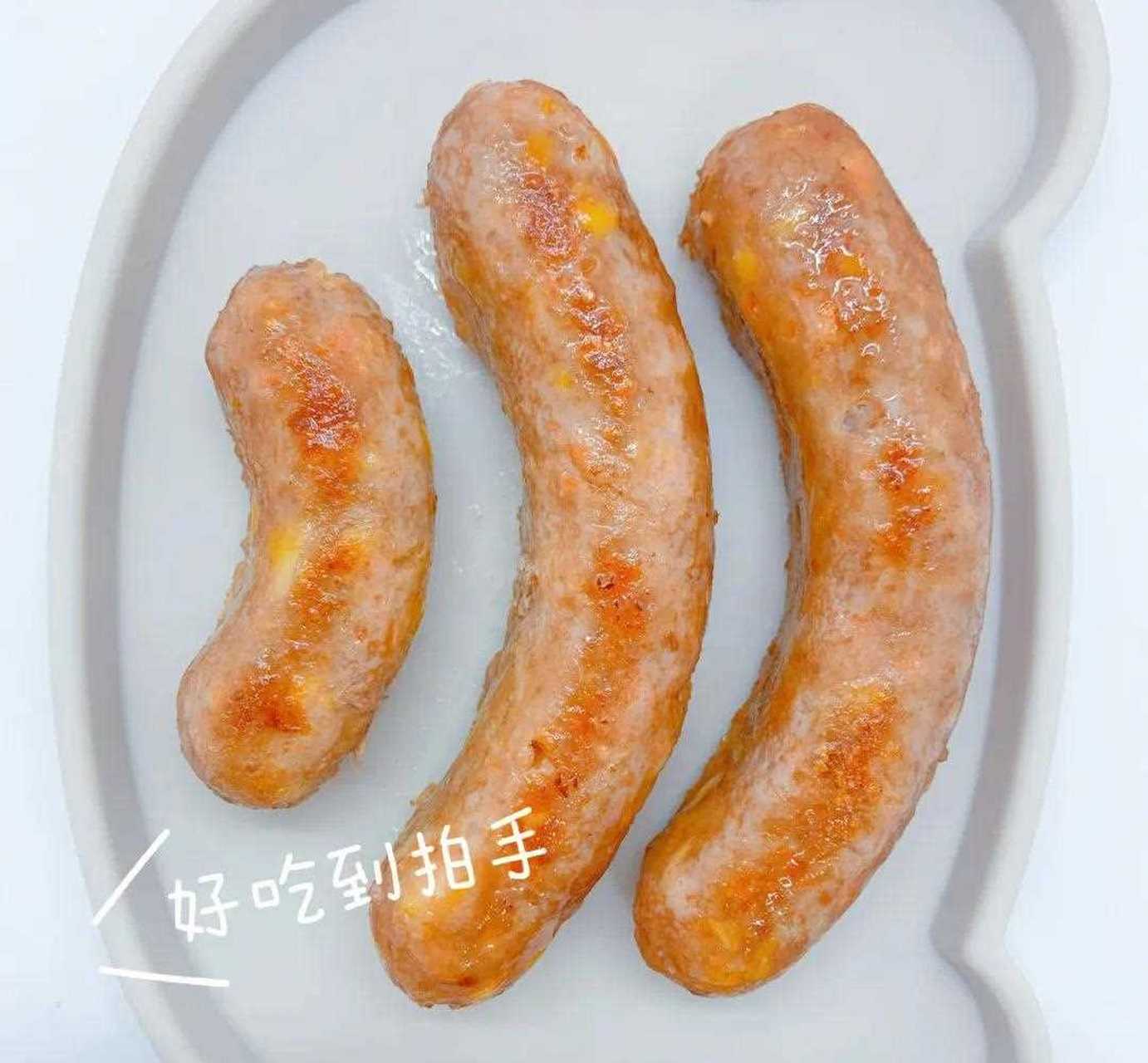 玉米鸡肉肠图片